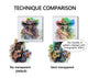 Custom Holographic Holographic Broken Point  stickers