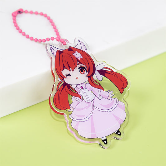 Custom Clear Acrylic Keychains