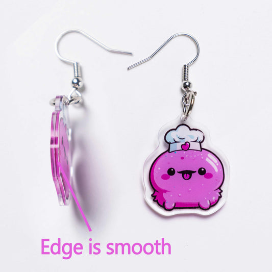 Acrylic earrings manufacturer with custom jewelry designs and vibrant colors
