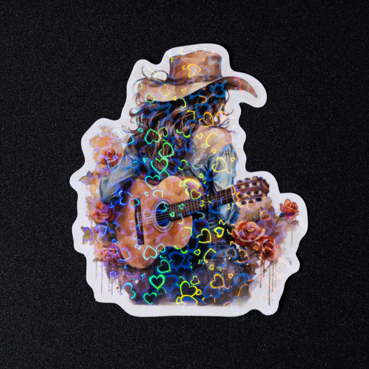 Custom Vinyl Holographic Stickers