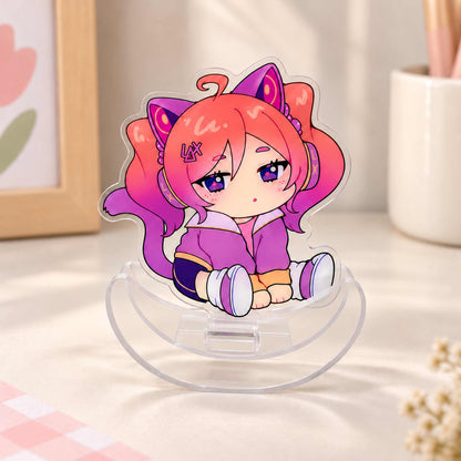 Custom acrylic wobble standee, transparent rocking desk ornament, personalized gift