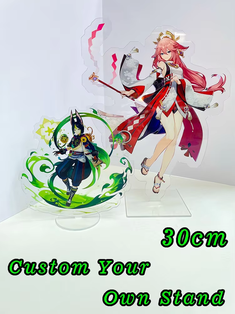 Acrylic stand printing hologram custom animation stand cartoon acrylic stand