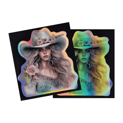 Holographic stickers