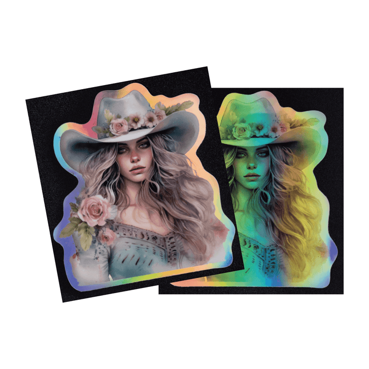 Holographic stickers