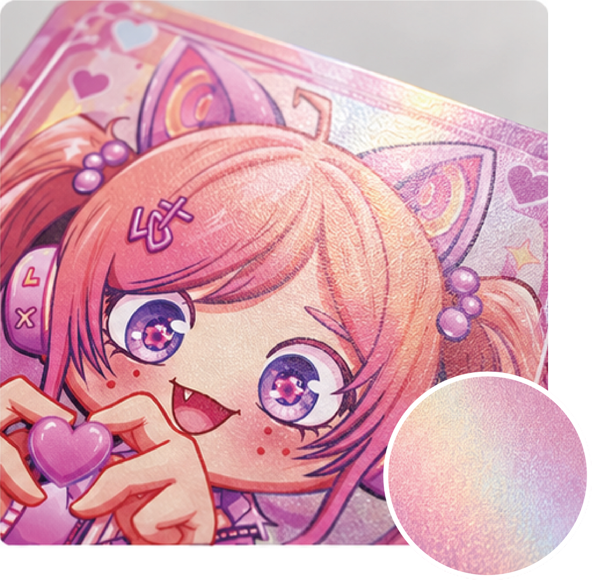 Custom Printed Backing Card