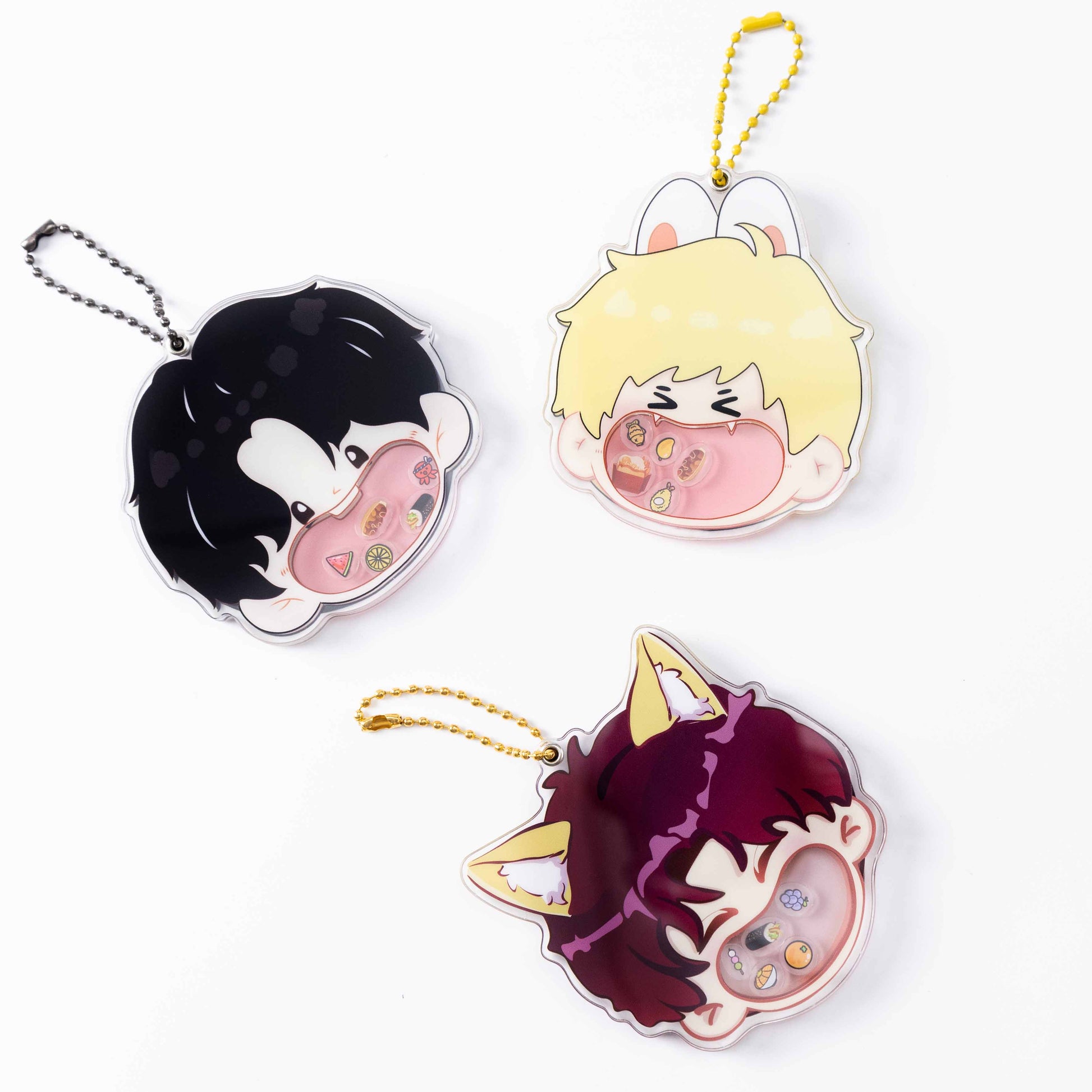 Customized magnetic rocking bed keychains, gifts