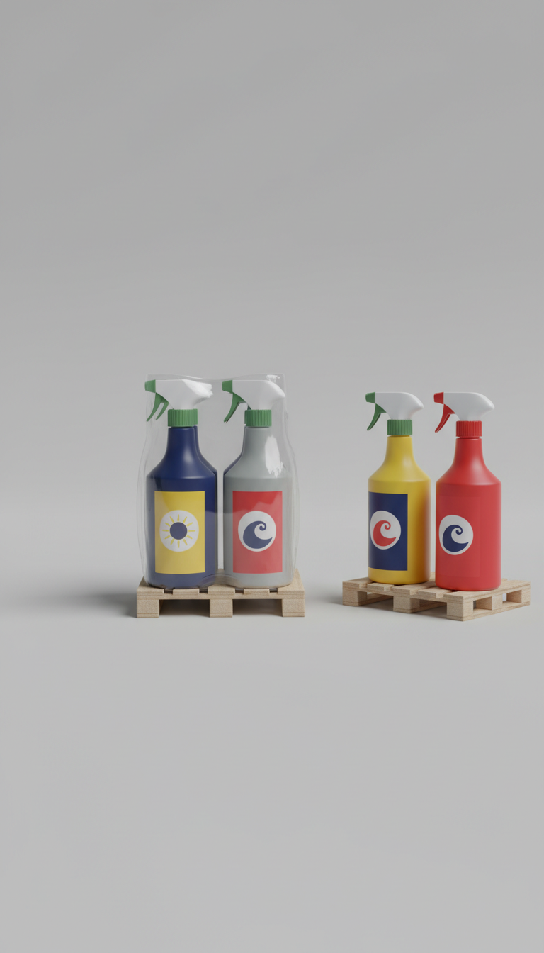 Multi-Pack All-Purpose Cleaning Spray Bottles