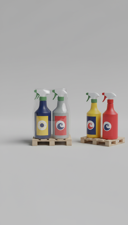 Multi-Pack All-Purpose Cleaning Spray Bottles
