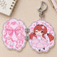 Custom Hinged Acrylic Keychains-LXacrylic
