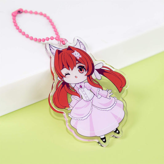 Custom Clear Acrylic Keychains