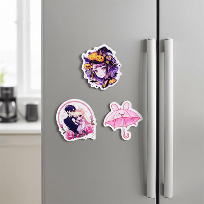 Custom-shaped-magnetic-acrylic-fridge-magnets-Low-MOQ