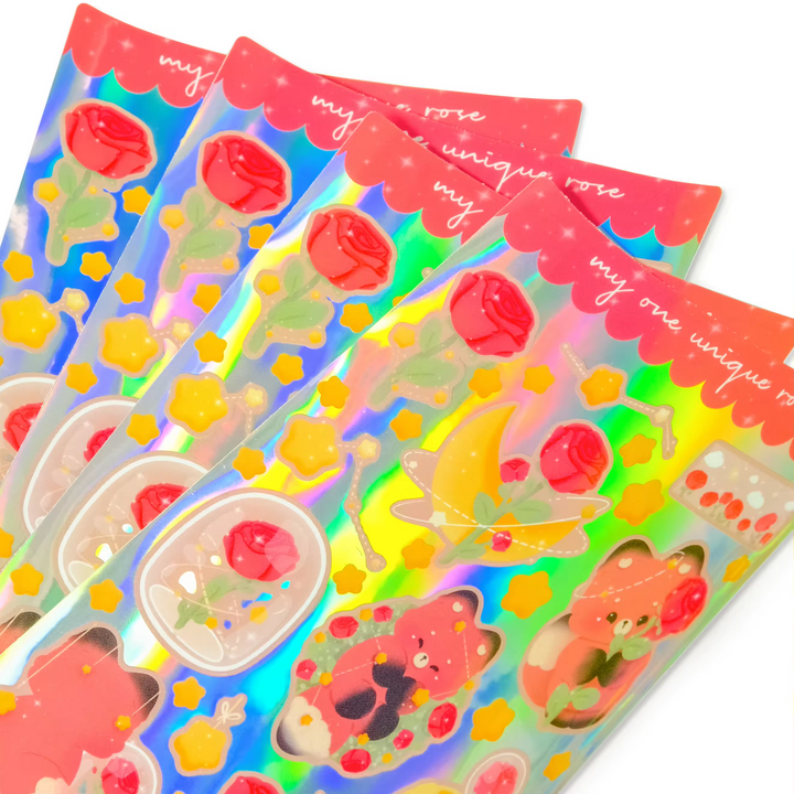 Custom Cartoon Waterproof Vinyl Sticker Pvc Graffiti For Water Cup Diary For Gifting - LXacrylic - 