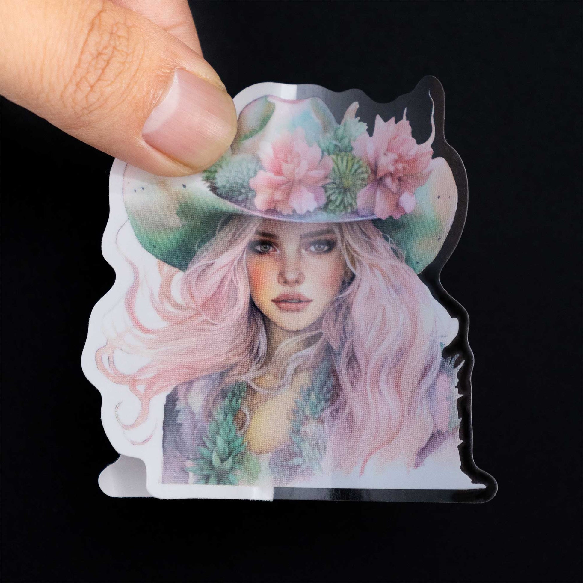 Custom Clear Vinyl Sticker Manufacturer Transparen Sticker Printing