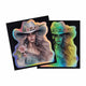Custom_cowgirl_portrait_sticker_border_holographic_vs_full_holographic_comparison