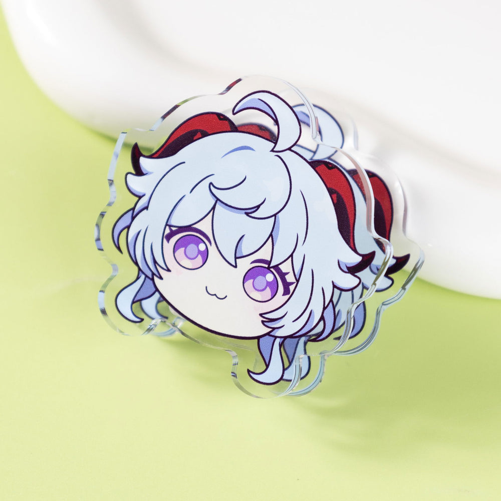 Custom cute acrylic stationery note clip custom cartoon anime PP acrylic clip - LXacrylic - 