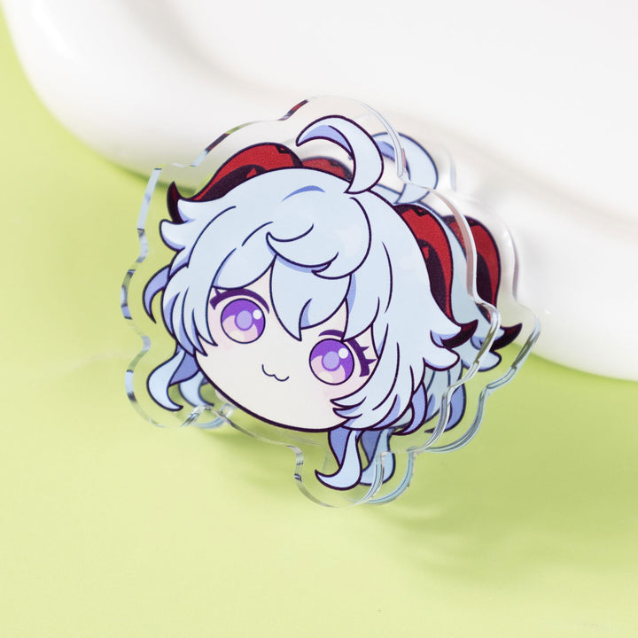 Custom cute acrylic stationery note clip custom cartoon anime PP acrylic clip - LXacrylic - 