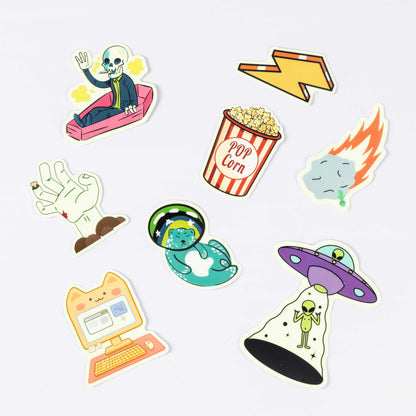 Custom Glow In The Dark Stickers