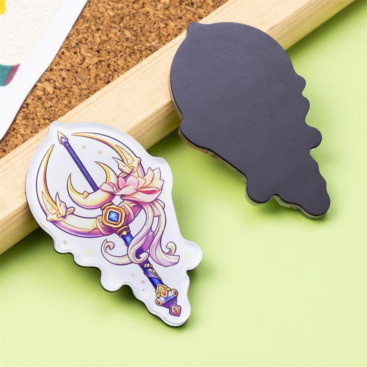 Custom acrylic refrigerator magnets