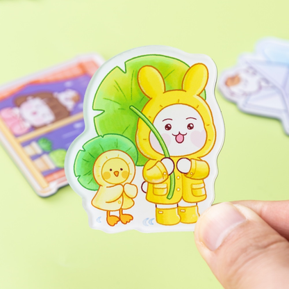 Custom acrylic refrigerator magnets