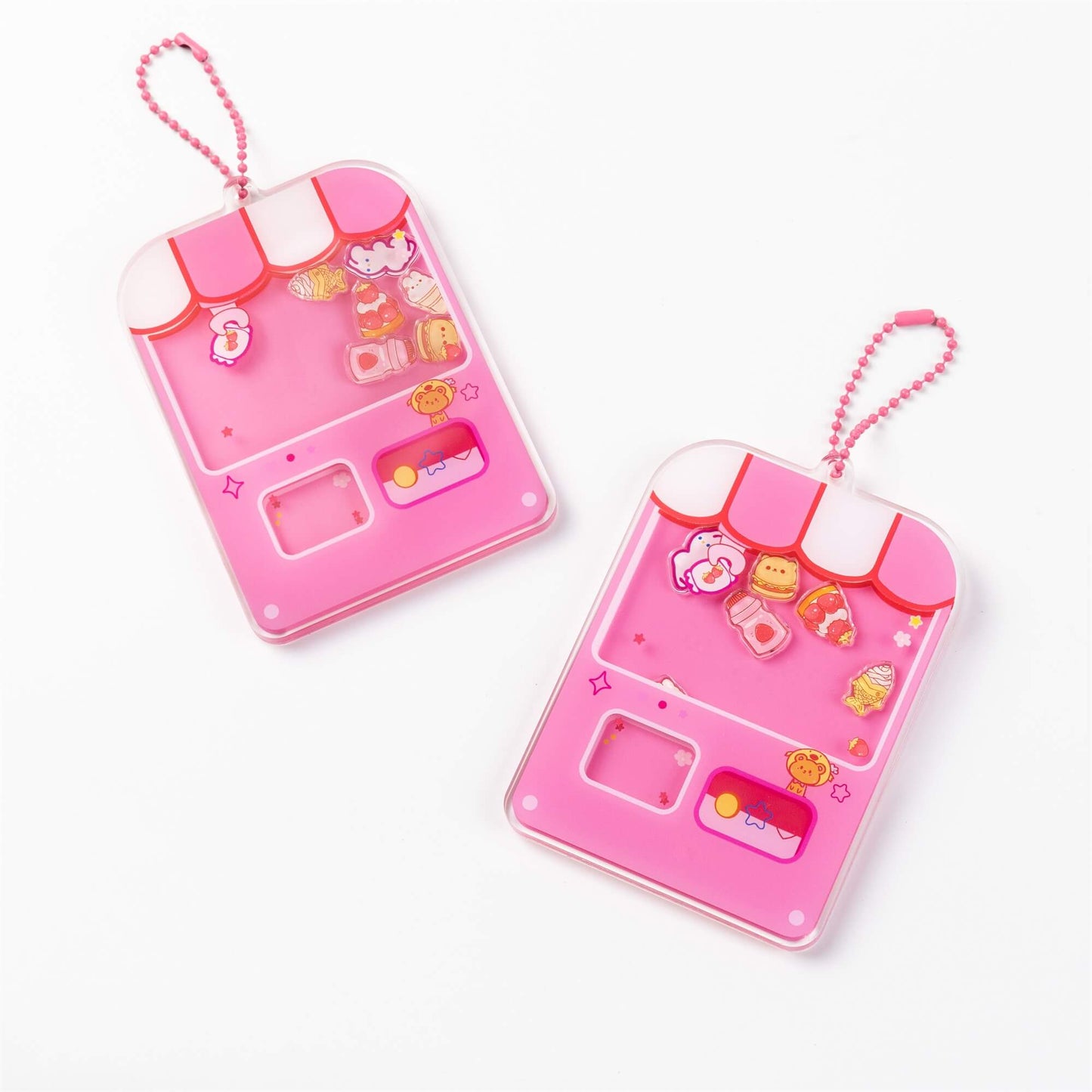Wholesale and custom-made rocking acrylic keychains, personalized designs available.