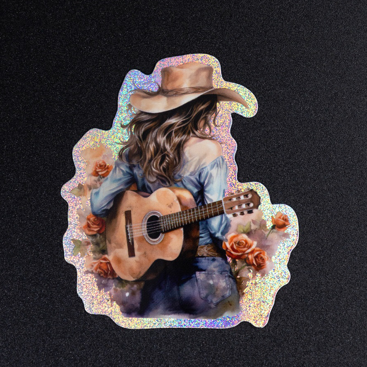 Customized Holographic Broken Point Stickers