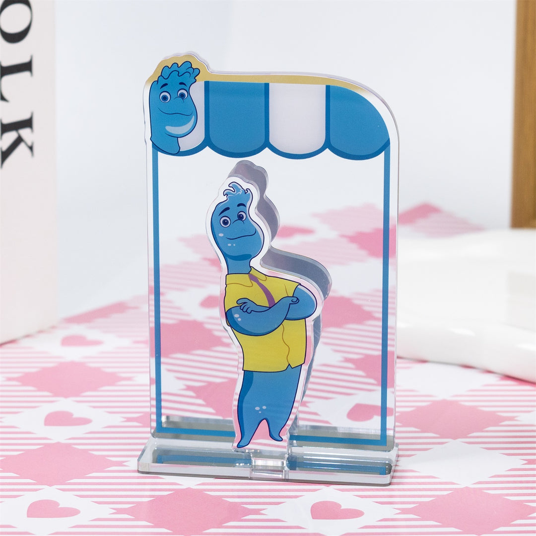 Customized Acrylic Mirror Dual Plug Stand