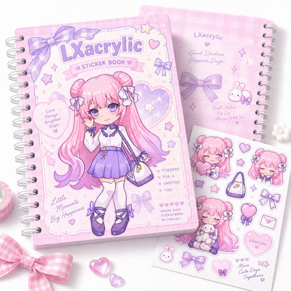 Custom Reusable Sticker Book
