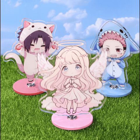 Custom Rotating Acrylic Standee