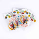 Custom die cut vinyl sticker pack, assorted funny graffiti stickers packed in printed opp bag, waterproof decorative sticker bundles.